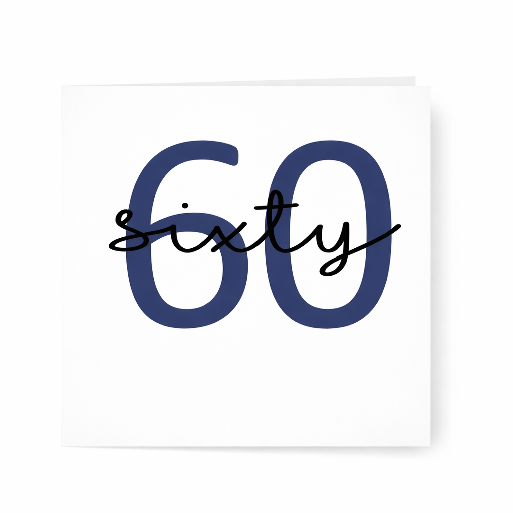 HAPPY 60TH BIRTHDAY