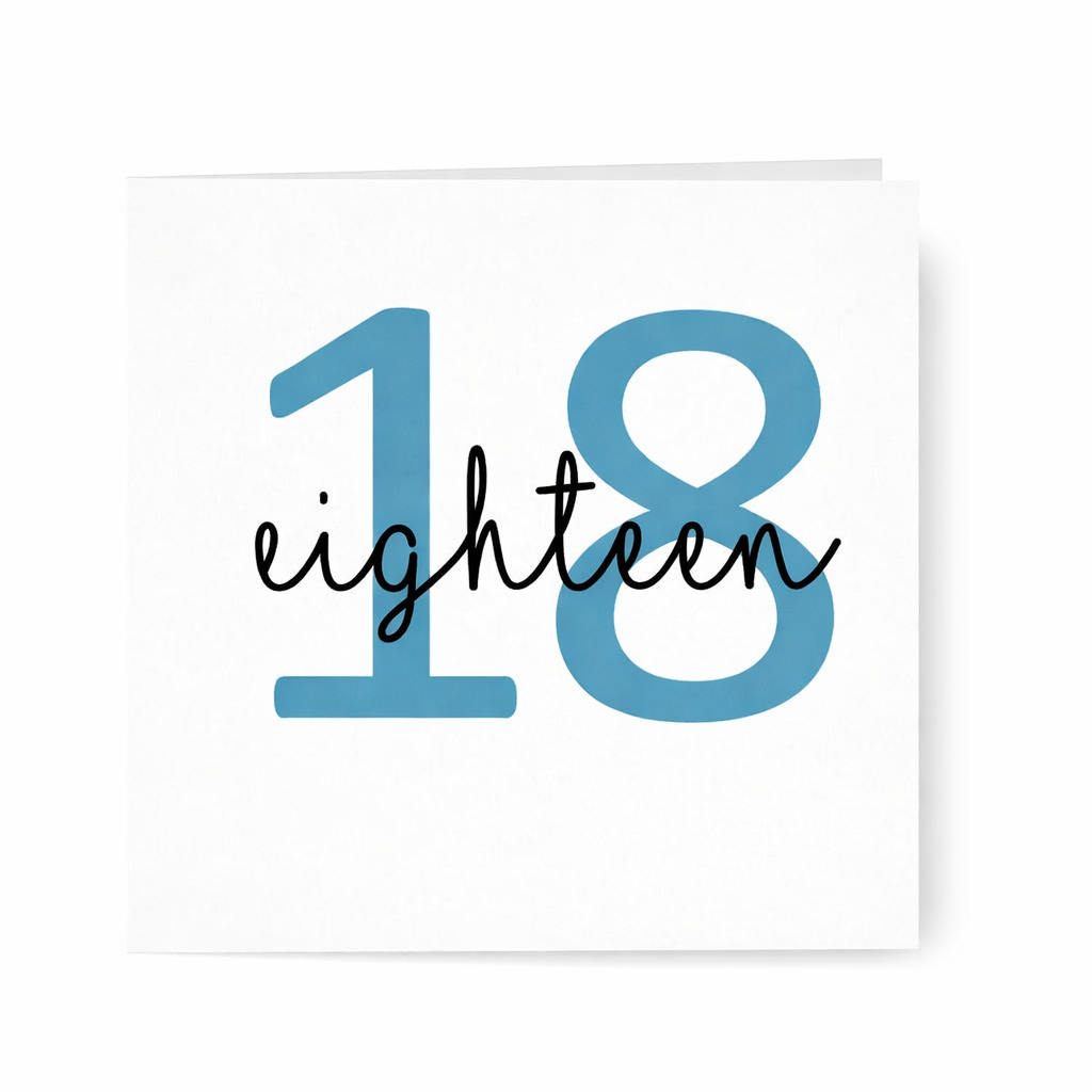HAPPY 18TH BIRTHDAY