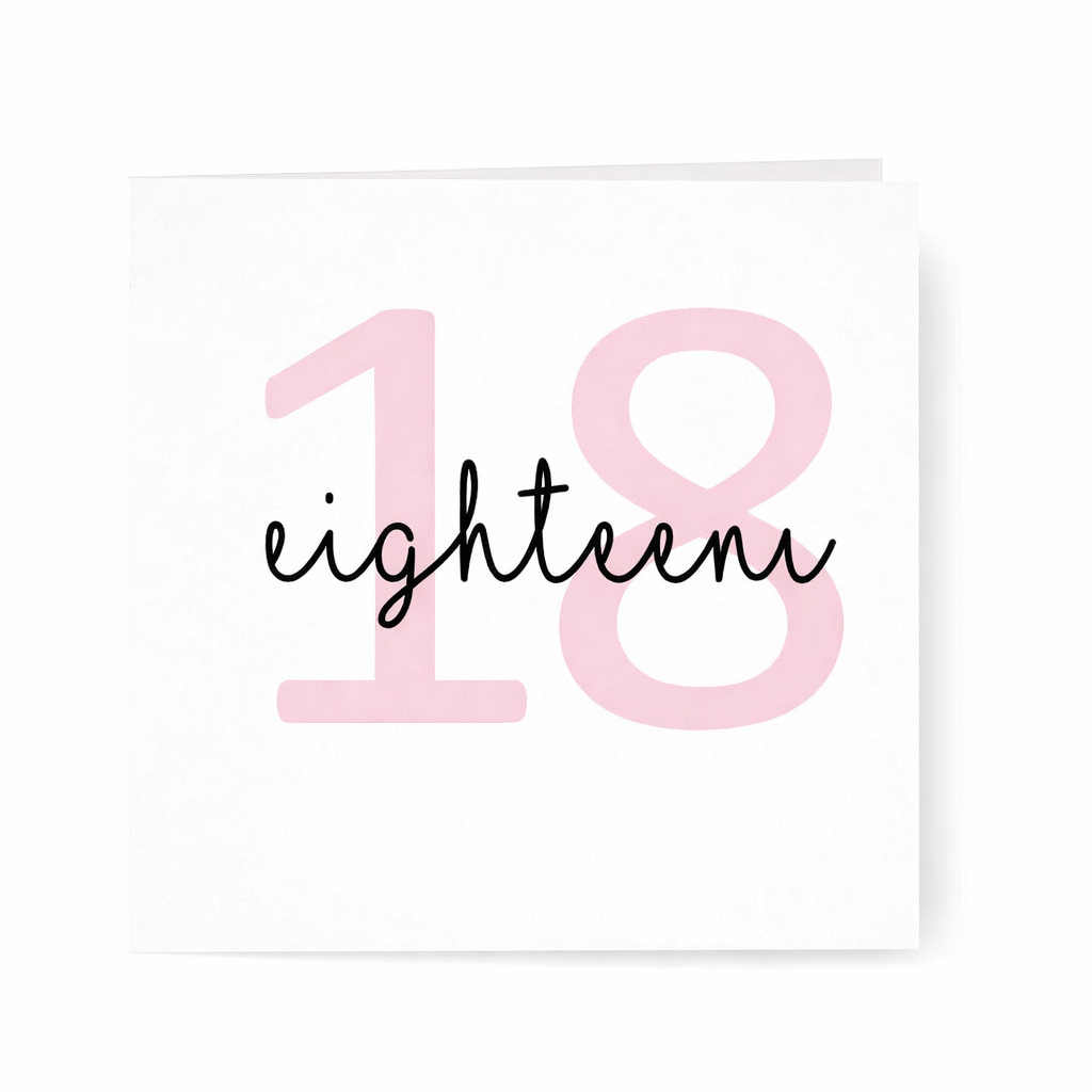 HAPPY 18TH BIRTHDAY