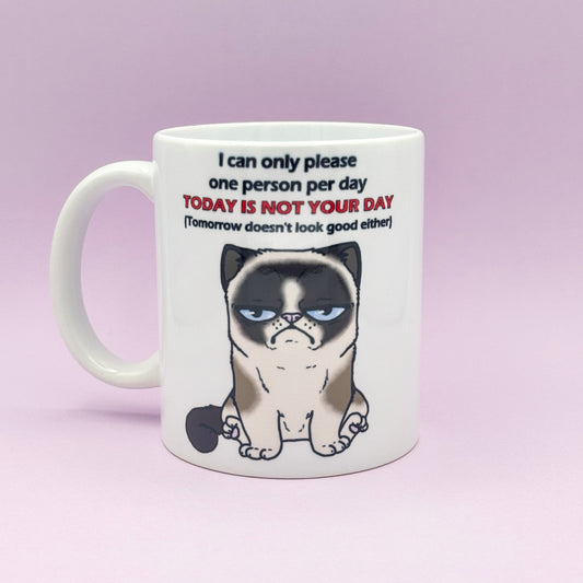 I CAN ONLY PLEASE ONE PERSON PER DAY