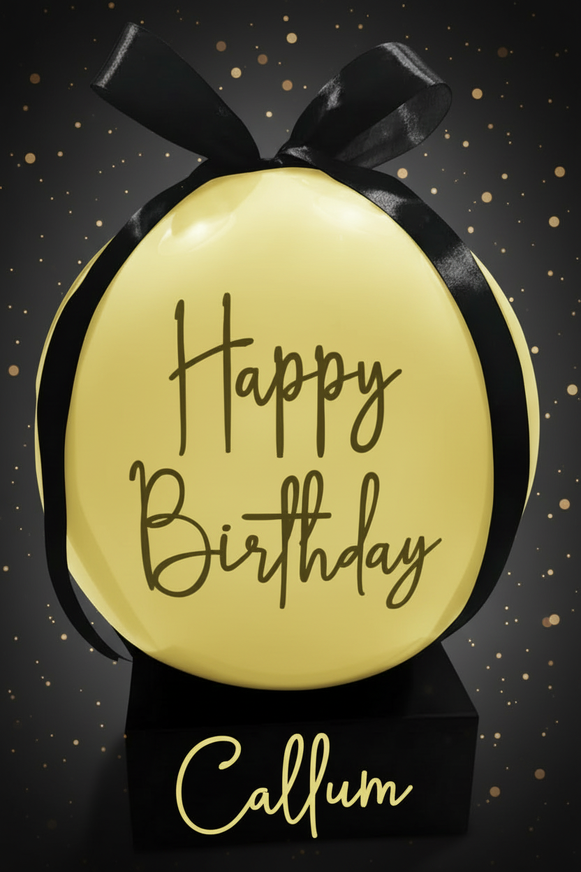 Personalised Gift Balloon