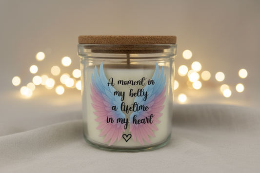 A MOMENT IN MY BELLY A LIFETIME IN MY HEART